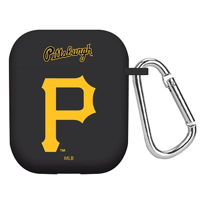 Black Pittsburgh Pirates AirPods Case Cover