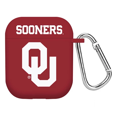 Crimson Oklahoma Sooners AirPods Case Cover