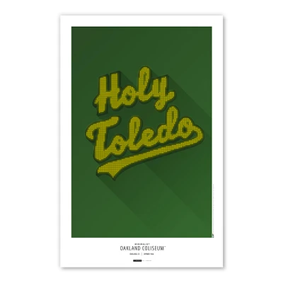 Athletics Coliseum 11x17 Minimalist Poster Print