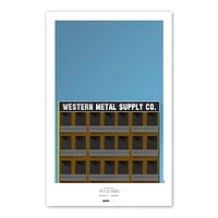 San Diego Padres Petco Park 11x17 Minimalist Poster Print