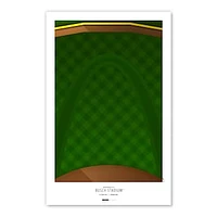 St. Louis Cardinals Busch Stadium 11x17 Minimalist Poster Print