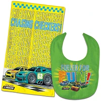 WinCraft NASCAR Bib & Burp Cloth Set