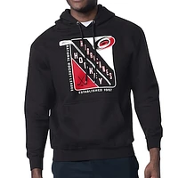 Men's Starter Carolina Hurricanes Shield Logo Pullover Hoodie