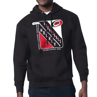 Men's Starter Carolina Hurricanes Shield Logo Pullover Hoodie