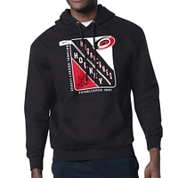 Men's Starter Carolina Hurricanes Shield Logo Pullover Hoodie