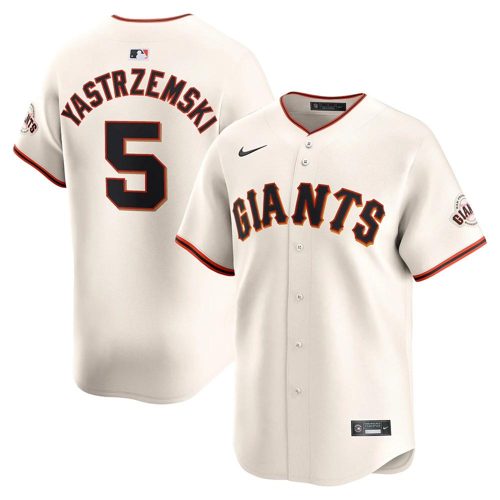 Youth Nike Mike Yastrzemski Cream San Francisco Giants Home Limited Player Jersey