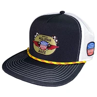 Men's  Black North Wilkesboro Speedway 2024 NASCAR All-Star Race Rope Snapback Hat