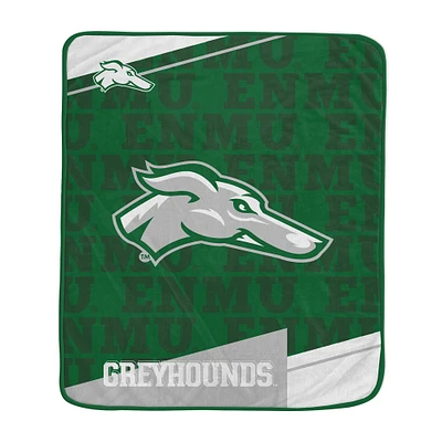 Pegasus Eastern New Mexico Greyhounds 50" x 60" Diagonal Ghost Ultra Soft Blanket