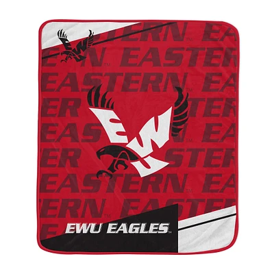 Pegasus Eastern Washington Eagles 50" x 60" Diagonal Ghost Ultra Soft Blanket