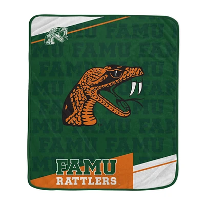Pegasus Florida A&M Rattlers 50" x 60" Diagonal Ghost Ultra Soft Blanket