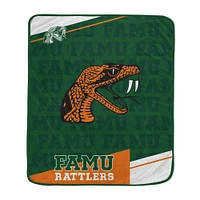 Pegasus Florida A&M Rattlers 50" x 60" Diagonal Ghost Ultra Soft Blanket
