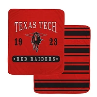 Pegasus Texas Tech Red Raiders 60” x 70” Varsity Plaque Double-Sided Blanket
