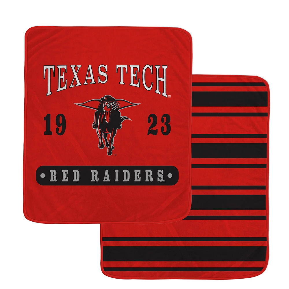 Pegasus Texas Tech Red Raiders 60” x 70” Varsity Plaque Double-Sided Blanket