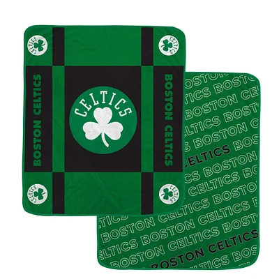 Pegasus Boston Celtics 60” x 70” Reverse Block Wordmark Double-Sided Blanket