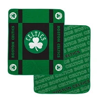 Pegasus Boston Celtics 60” x 70” Reverse Block Wordmark Double-Sided Blanket
