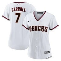 Women's Nike Corbin Carroll White Arizona Diamondbacks Home Replica Player Jersey