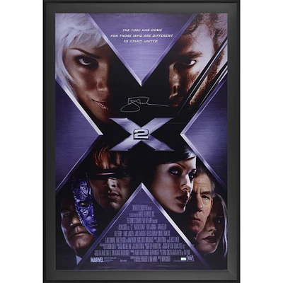 Hugh Jackman X2 Autographed Framed 27" x 40" Movie Poster
