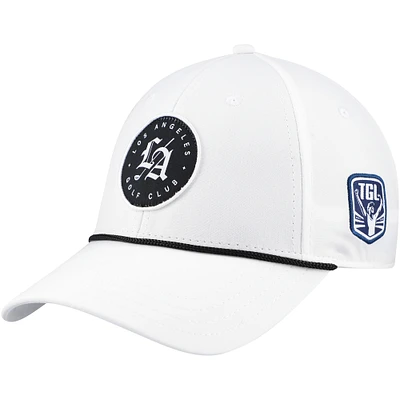 Men's  White Los Angeles Golf Club Core Roundel Rope Adjustable Hat