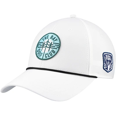 Men's  White The Bay Golf Club Core Roundel Rope Adjustable Hat