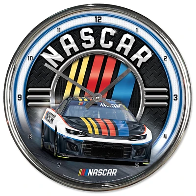 WinCraft NASCAR 12'' Chrome Clock