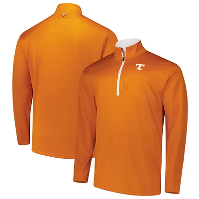 Men's Fanatics Tennessee Orange Volunteers Big & Tall Defender Quarter-Zip Top