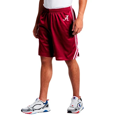 Men's Fanatics Crimson Alabama Tide Big & Tall Dual Stripe Mesh Short