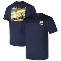 Men's Fanatics Navy Notre Dame Fighting Irish Big & Tall Ideal Faded T-Shirt