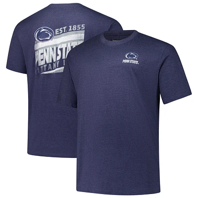 Men's Fanatics Navy Penn State Nittany Lions Big & Tall Ideal Faded T-Shirt