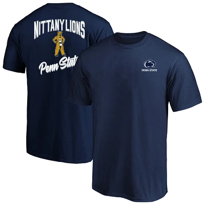 Men's Fanatics Navy Penn State Nittany Lions Big & Tall 2-Hit T-Shirt