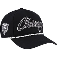 Men's '47 Black Chicago Bears Overhand Speckle Hitch Adjustable Hat