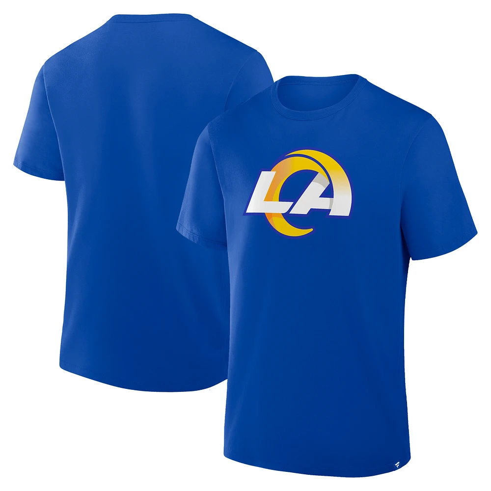 Men's Fanatics  Royal Los Angeles Rams Legacy Cotton T-Shirt