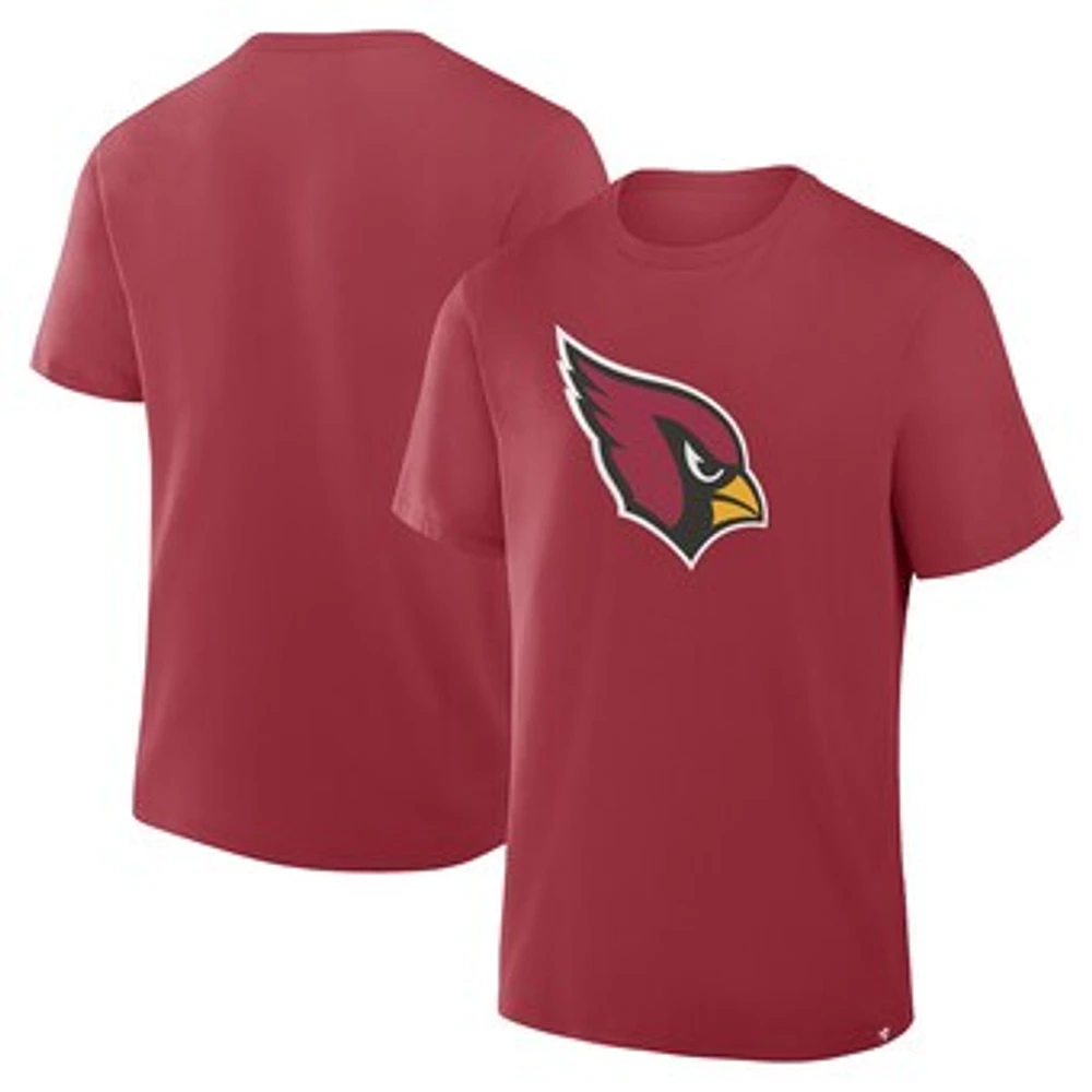 Men's Fanatics  Garnet Arizona Cardinals Legacy Cotton T-Shirt