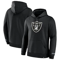 Men's Fanatics  Black Las Vegas Raiders Legacy Fleece Pullover Hoodie