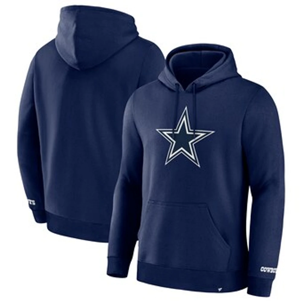 Men's Fanatics  Navy Dallas Cowboys Legacy Fleece Pullover Hoodie