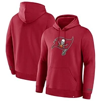 Men's Fanatics  Red Tampa Bay Buccaneers Legacy Fleece Pullover Hoodie