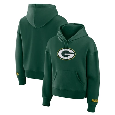 Women's Fanatics Green Bay Packers Legacy Fleece Pullover Hoodie