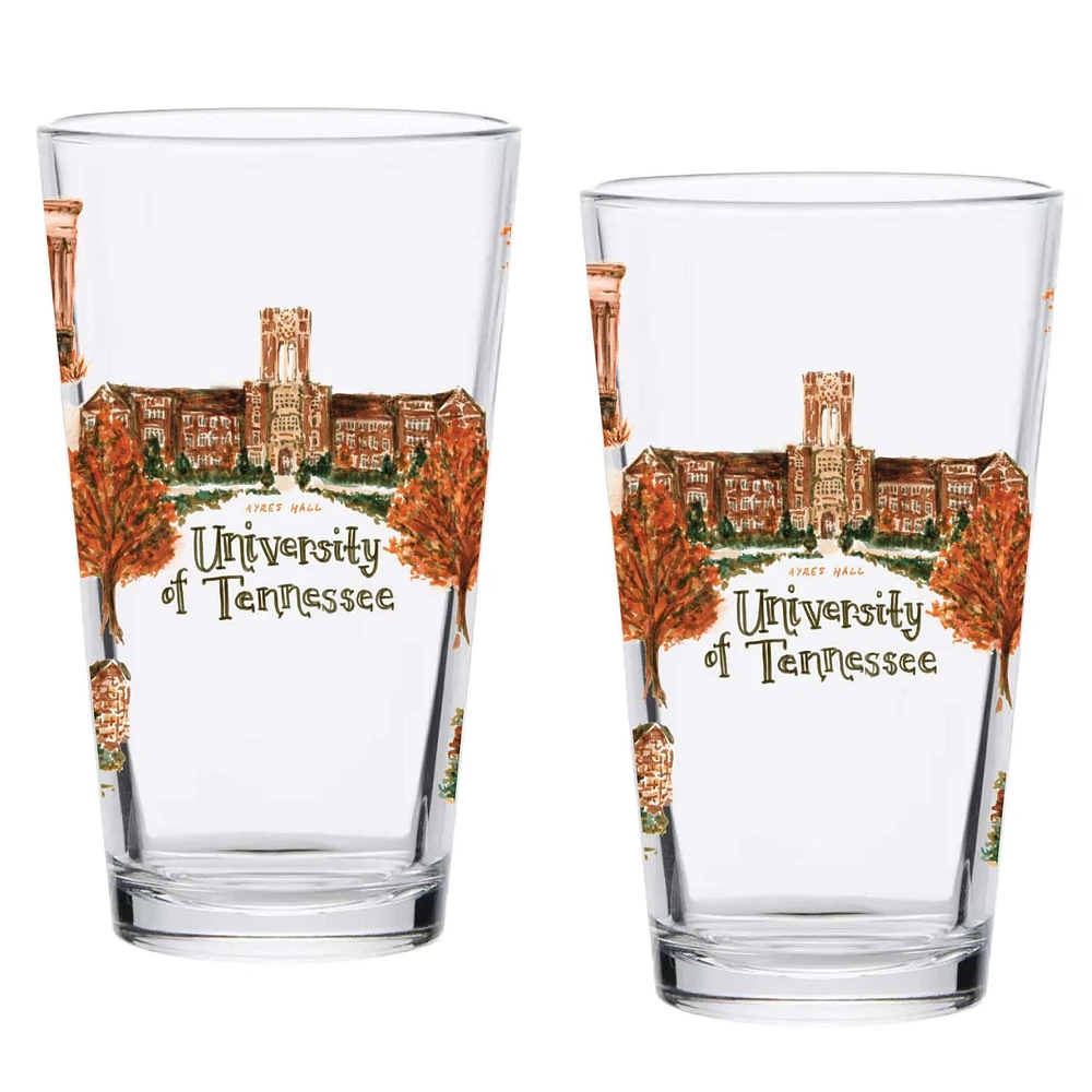 Tennessee Volunteers 2-Pack 16oz. Laura Wilcox University Pint Set