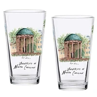 North Carolina Tar Heels 2-Pack 16oz. Laura Wilcox University Pint Set