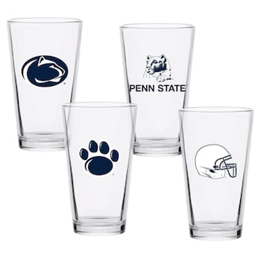 Penn State Nittany Lions 16oz. Collector Pint Glass Four-Set