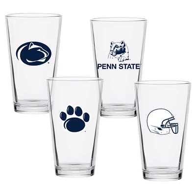 Penn State Nittany Lions 16oz. Collector Pint Glass Four-Set