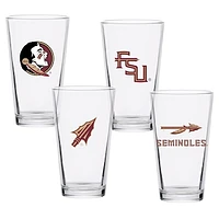 Florida State Seminoles 16oz. Collector Pint Glass Four-Set