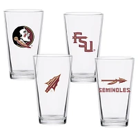 Florida State Seminoles 16oz. Collector Pint Glass Four-Set