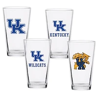 Kentucky Wildcats 16oz. Collector Pint Glass Four-Set