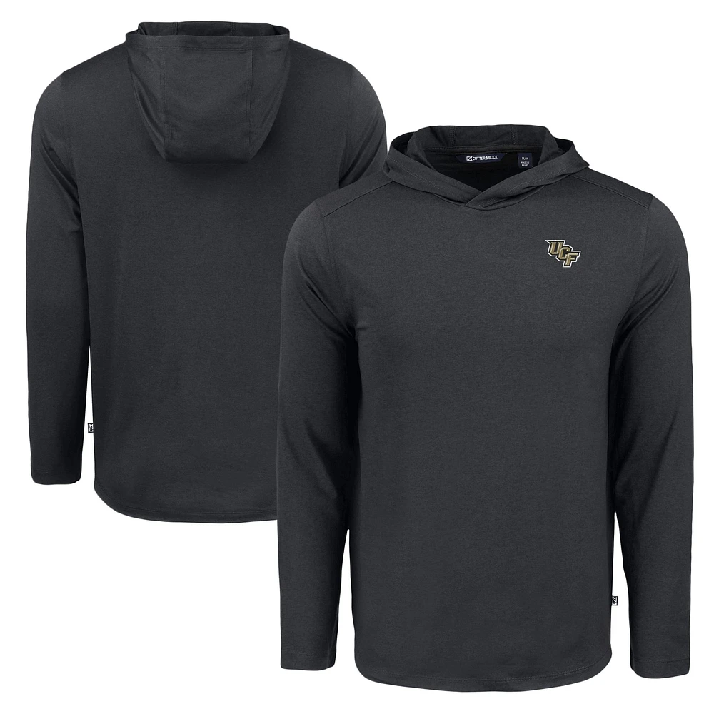 Men's Cutter & Buck UCF Knights Coastline Epic Comfort Eco Recycled Long Sleeve Hoodie T-Shirt