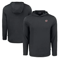 Men's Cutter & Buck UMass Minutemen Coastline Epic Comfort Eco Recycled Long Sleeve Hoodie T-Shirt