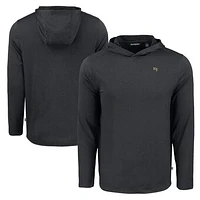 Men's Cutter & Buck Wake Forest Demon Deacons Coastline Epic Comfort Eco Recycled Long Sleeve Hoodie T-Shirt