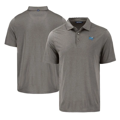 Men's Cutter & Buck Gray MTSU Blue Raiders Coastline Epic Comfort Eco Recycled Polo