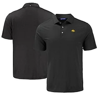 Men's Cutter & Buck Iowa Hawkeyes Coastline Epic Comfort Eco Recycled Polo