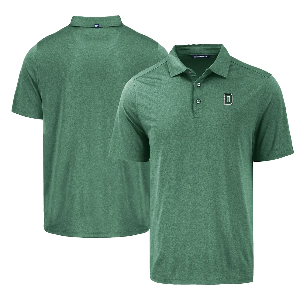 Men's Cutter & Buck Green Dartmouth Big Coastline Epic Comfort Eco Recycled Polo