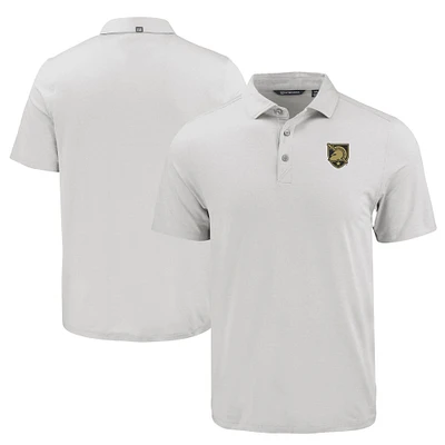 Men's Cutter & Buck Gray Army Black Knights Coastline Epic Comfort Eco Recycled Polo